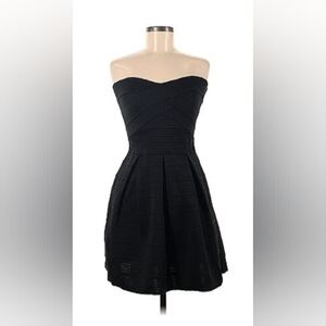 Strapless Black Dress